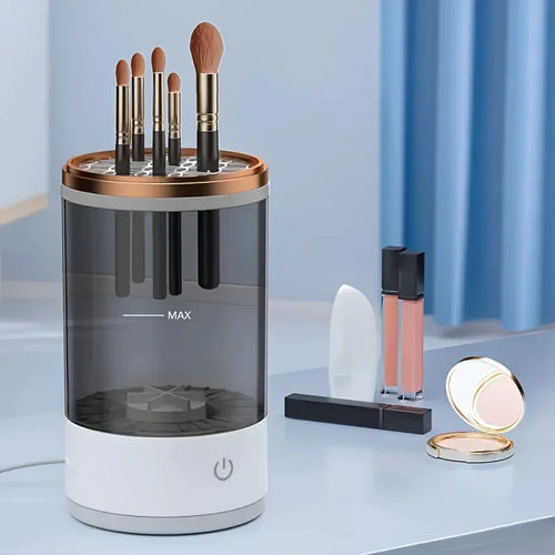 CleanPulse – Nettoyeur Électrique de Pinceaux Maquillage | Propre en 30 Secondes